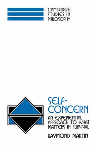 Cover image for Self-Concern: An Experiential Approach to What Matters in Survival