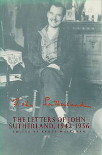 Cover image for Letters of John Sutherland, 1942-56