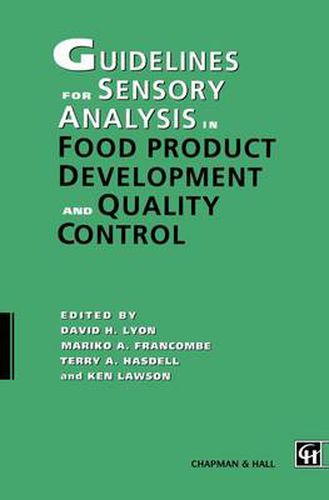 Cover image for Guidelines for Sensory Analysis in Food Product Development and Quality Control