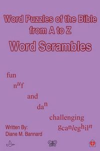 Cover image for Word Puzzles of the Bible from A to Z Word Scrambles