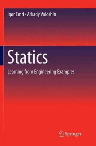 Cover image for Statics: Learning from Engineering Examples