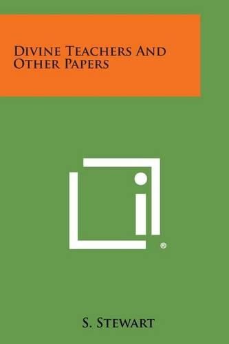 Cover image for Divine Teachers and Other Papers