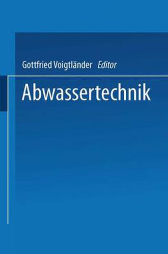 Cover image for Abwassertechnik