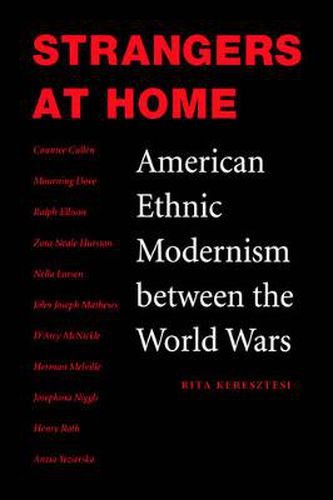 Cover image for Strangers at Home: American Ethnic Modernism between the World Wars