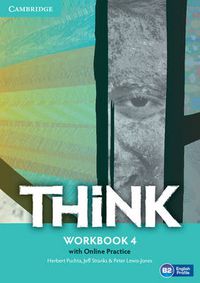 Cover image for Think Level 4 Workbook with Online Practice