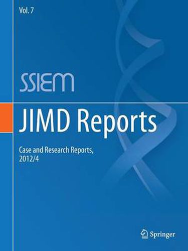 JIMD Reports - Case and Research Reports, 2012/4