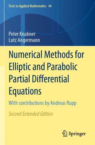 Cover image for Numerical Methods for Elliptic and Parabolic Partial Differential Equations