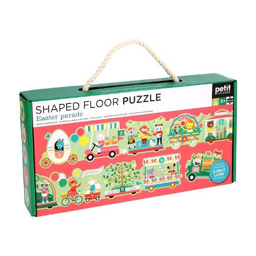 Cover image for Easter Parade Shaped Floor Puzzle