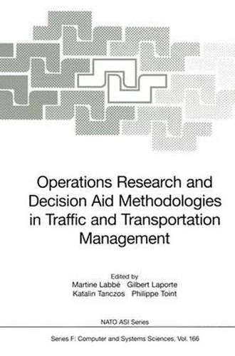 Cover image for Operations Research and Decision Aid Methodologies in Traffic and Transportation Management