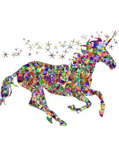 Cover image for Gemstone Reindeer Notebook: 100 Pages 8.5 X 11 Wide Ruled Line Paper