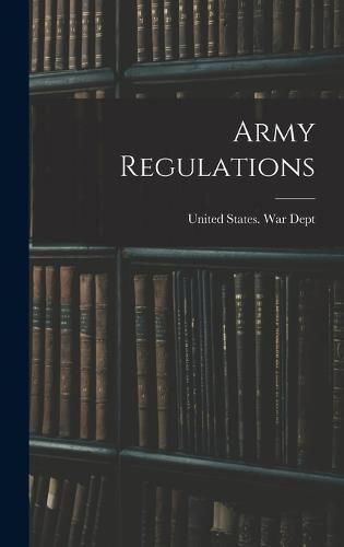 Cover image for Army Regulations