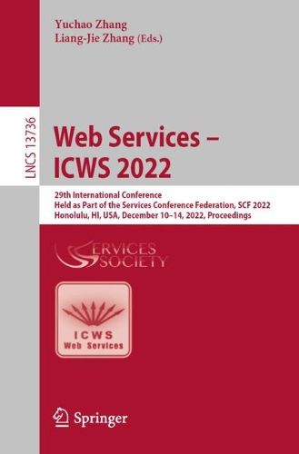 Cover image for Web Services - ICWS 2022