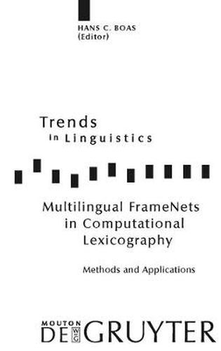 Cover image for Multilingual FrameNets in Computational Lexicography: Methods and Applications