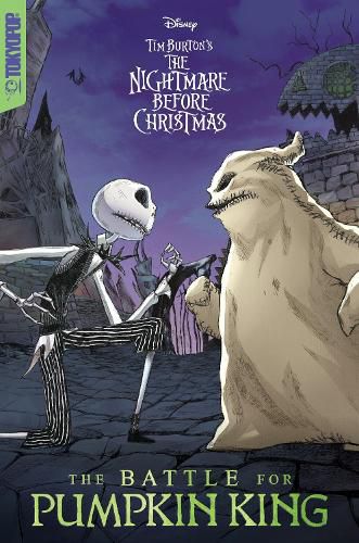 Cover image for Disney Manga: Tim Burton's The Nightmare Before Christmas - The Battle for Pumpkin King