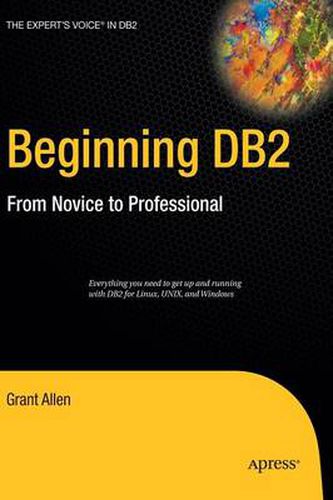 Cover image for Beginning DB2: From Novice to Professional