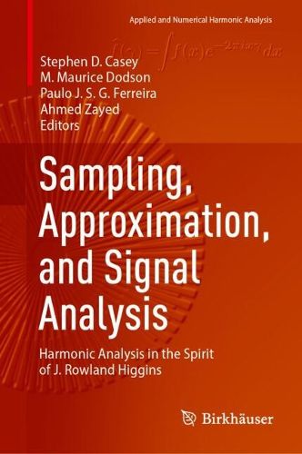 Cover image for Sampling, Approximation, and Signal Analysis