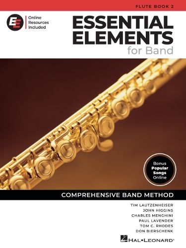 Cover image for Essential Elements for Band - Flute Book 2 with Eei