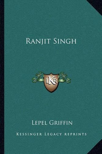 Cover image for Ranjit Singh