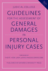 Cover image for Guidelines for the Assessment of General Damages in Personal Injury Cases