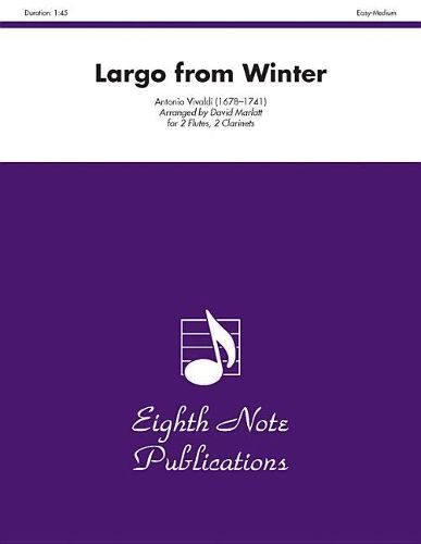 Cover image for Largo from Winter (from the Four Seasons): Score & Parts