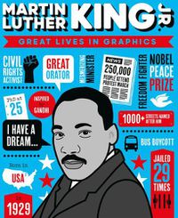 Cover image for Great Lives in Graphics: Martin Luther King