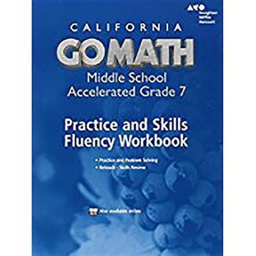 Cover image for Practice Fluency Workbook Accelerated 7