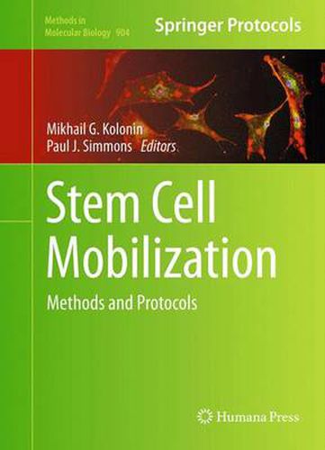 Cover image for Stem Cell Mobilization: Methods and Protocols