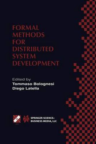 Cover image for Formal Methods for Distributed System Development