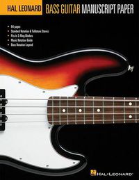 Cover image for Hal Leonard Bass Guitar Manuscript Paper