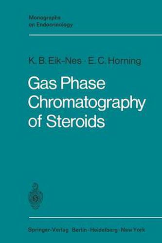 Cover image for Gas Phase Chromatography of Steroids