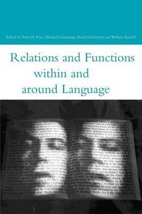 Cover image for Relations and Functions within and around Language