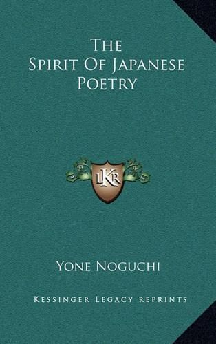 The Spirit of Japanese Poetry