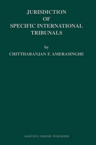 Cover image for Jurisdiction of Specific International Tribunals