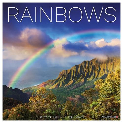 Rainbows 2024 12 X 12 Wall Calendar Willow Creek Press 9781549235085   978154923508520230411 2 U2omnn 