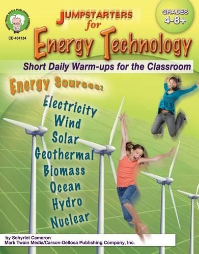 Cover image for Jumpstarters for Energy Technology, Grades 4 - 12