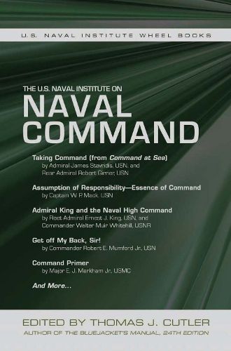Cover image for The U.S. Naval Institute on NAVAL COMMAND