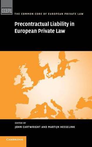 Cover image for Precontractual Liability in European Private Law