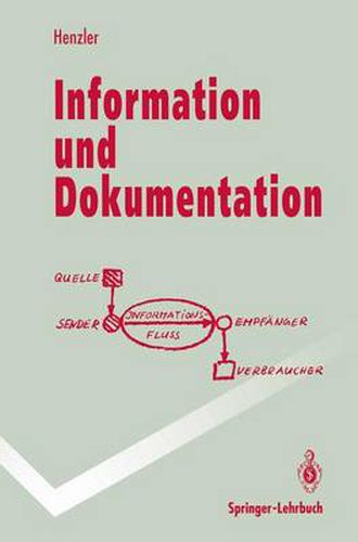 Cover image for Information und Dokumentation