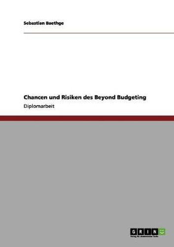 Cover image for Chancen und Risiken des Beyond Budgeting