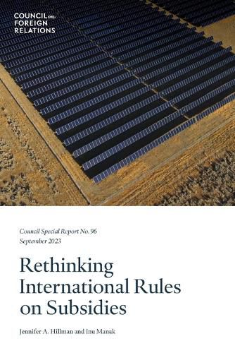 Rethinking International Rules on Subsidies