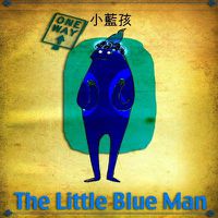 Cover image for The Little Blue Man Adegree E - Ia-(c)