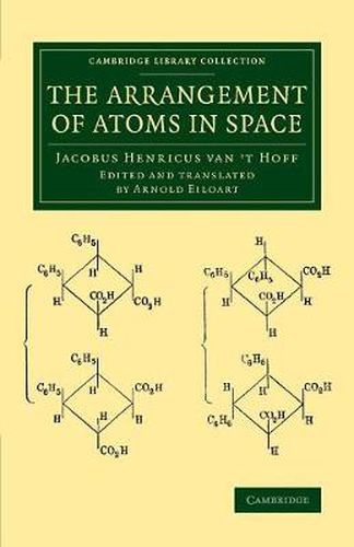 Cover image for The Arrangement of Atoms in Space