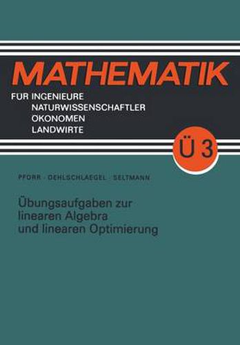 Cover image for UEbungsaufgaben Zur Linearen Algebra Und Linearen Optimierung