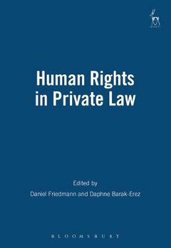 Cover image for Human Rights in Private Law