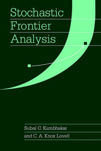 Cover image for Stochastic Frontier Analysis