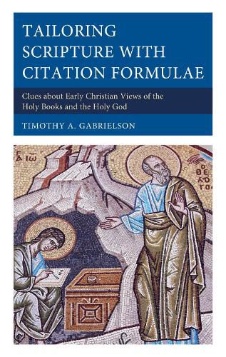 Tailoring Scripture with Citation Formulae