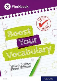 Cover image for Get It Right: Boost Your Vocabulary Workbook 3 (Pack of 15)
