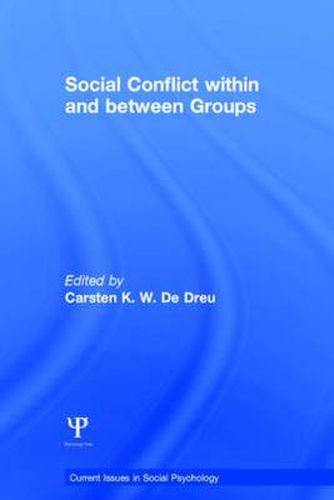 Cover image for Social Conflict within and between Groups