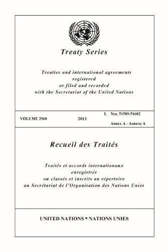 Treaty Series 2968 (English/French Edition)