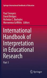 Cover image for International Handbook of Interpretation in Educational Research